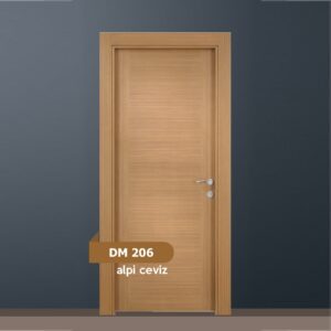 Kaplamalı Kapı - Alpi Ceviz - DM 206