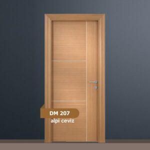 Kaplamalı Kapı - Alpi Ceviz - DM 207